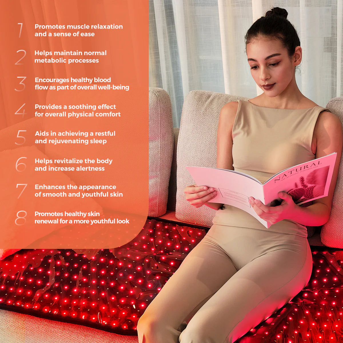 Health Spirit™ Full Body Red Light Mat