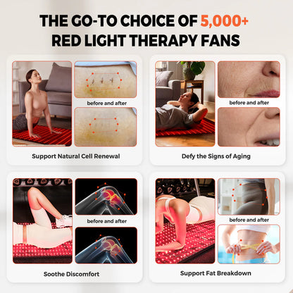 Health Spirit™ Full Body Red Light Mat