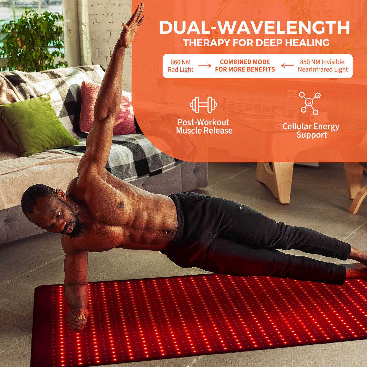 Health Spirit™ Full Body Red Light Mat