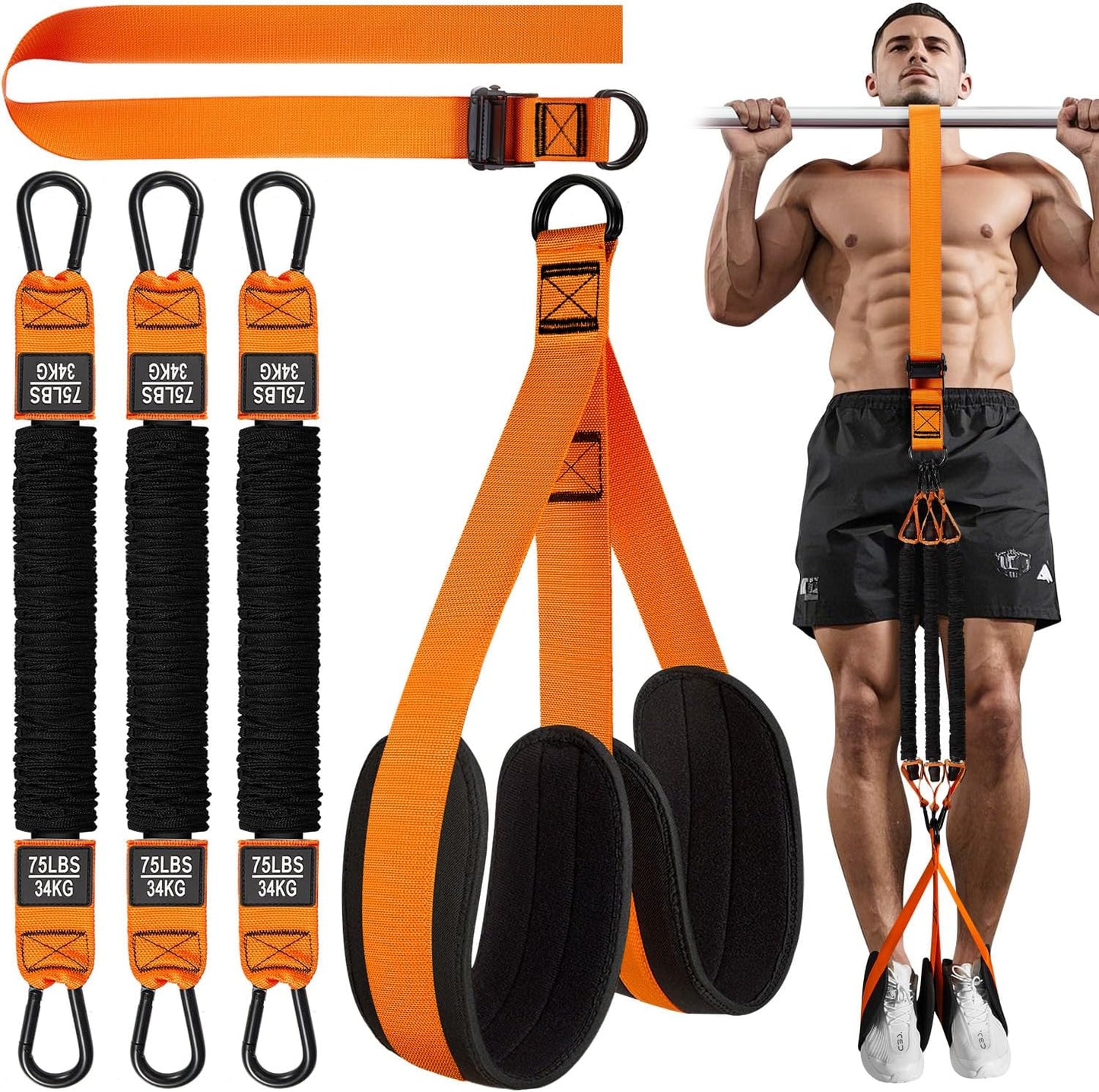 Health Spirit™ Pull-Up Assistance Bands Set
