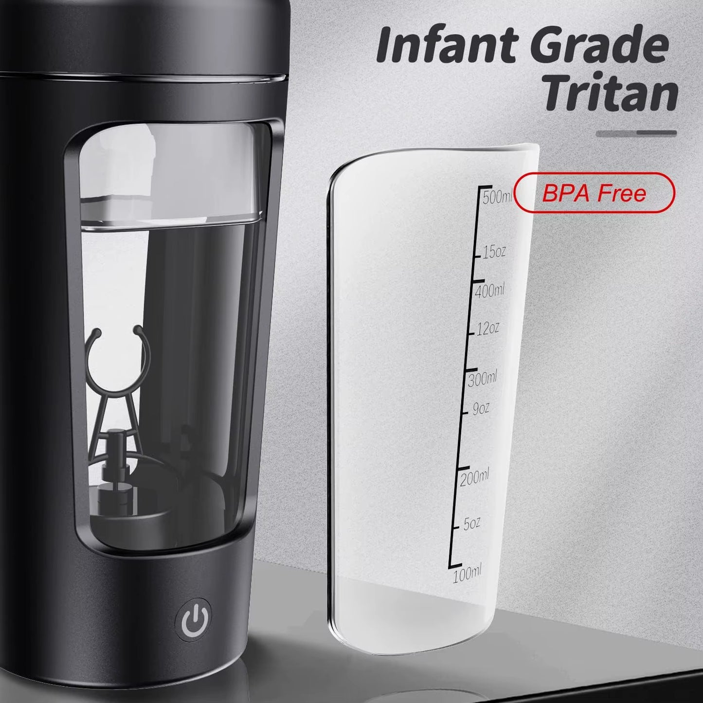 Health Spirit™ Electric Protein Shaker Bottle