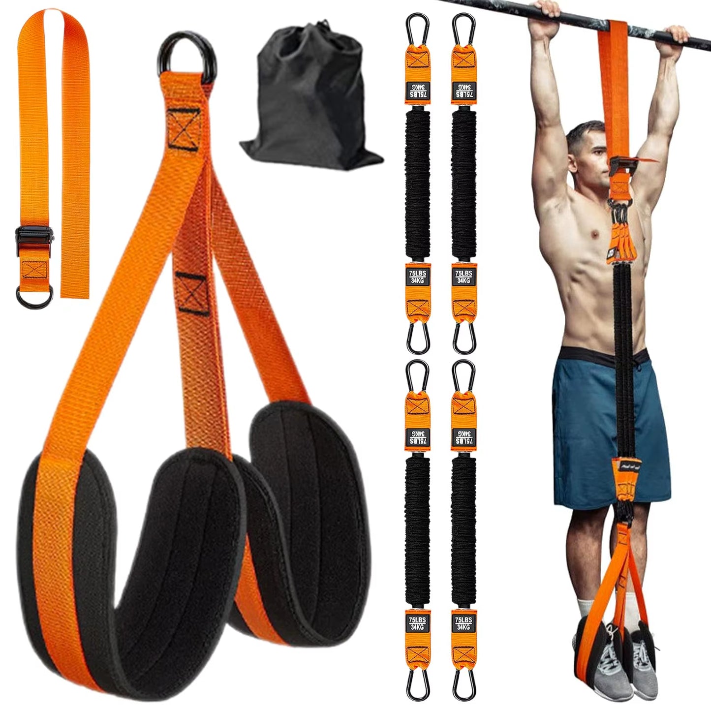 Health Spirit™ Pull-Up Assistance Bands Set