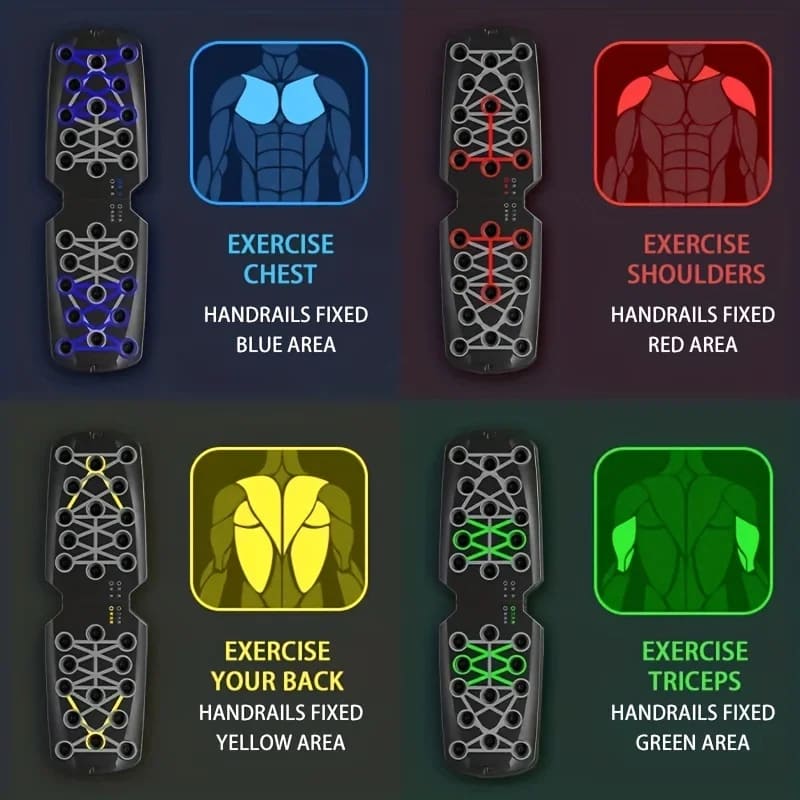 Health Spirit™ Push Up Board